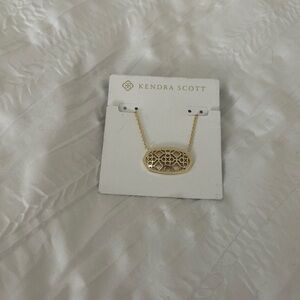 Kendra Scott Gold Filigree Necklace